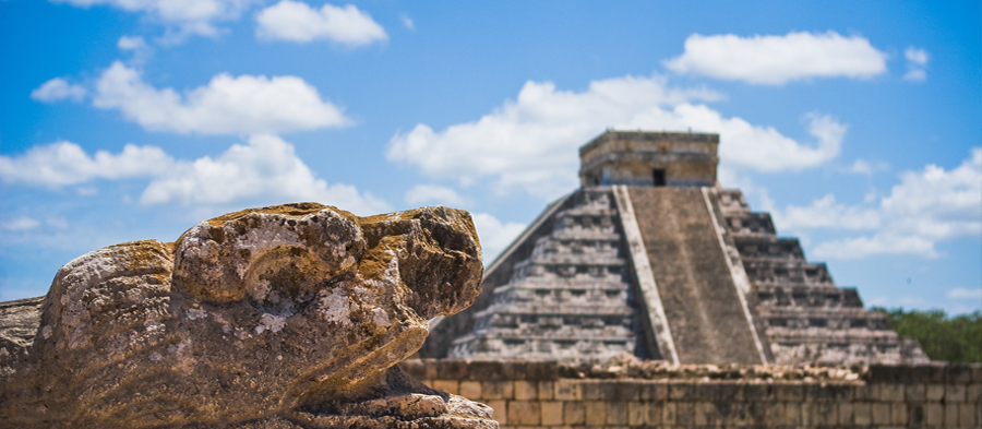 Türkis rechts, Blau links – traumhaftes Yucatan